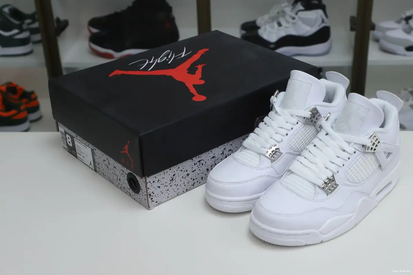 4 Jordan pure Jordan Air money retro Kimikick 0808